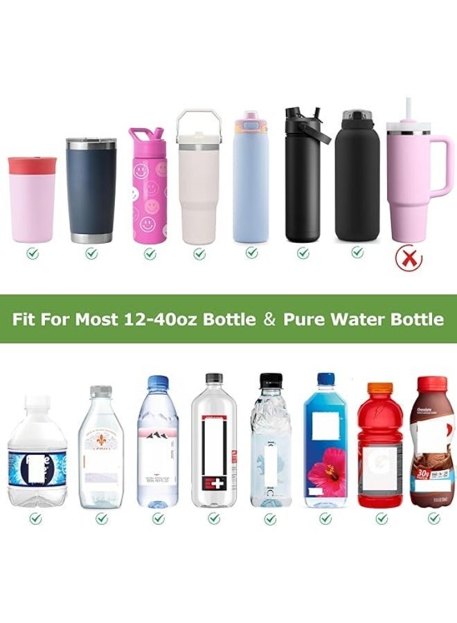 Pink Water Bottle Lanyard, Large Circle Type, Suitable for All Kinds of Water Cups and Bottles - Image 3